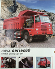 Camión de volquete coloreado del camión volquete/HOWO de SINOTRUK HOWO 6x4 para minar