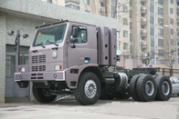 Alto camión volquete de la rueda del cuerpo LHD 6X4 10 del cargo de la rigidez con 70 toneladas de capacidad