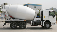Camión industrial del cemento del mezclador del vehículo 8CBM 290HP 6X4 LHD del mezclador concreto