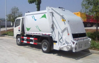 Camiones grandes de la gestión de desechos de sólido de la capacidad de cargamento con la caja de la colección