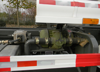 Camión de la succión de las aguas residuales de la bomba de vacío, camión 18CBM LHD 336HP de la limpieza del tanque séptico