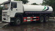 Camiones de petrolero del agua potable 19CBM para el camino que limpia con un chorro de agua, agua que acarrea los camiones