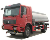 Pequeño remolque euro del depósito de gasolina 140HP del camión del tanque de gasolina 5-6 CBM 4X2 LHD