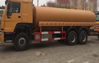 Camión de reparto del combustible de aceite del cargamento del petrolero de HOWO