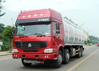 Camión del tanque profesional de aceite de alquitrán de carbón, camión de petrolero del agua del transporte 28CBM