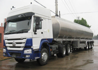 Del estándar 24C de iluminación del sistema camión de petrolero chino del combustible del remolque semi