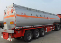 El camión de remolque resistente del petrolero del acero de carbono semi para el almacenamiento/llevar engrasa