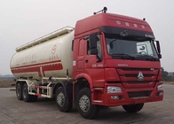 Camión material del cemento del bulto del vehículo de transporte del polvo