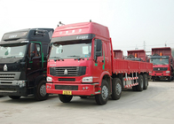12 camión del cuerpo de la participación del cargo de las ruedas LHD Euro2 336HP/camión del envase del ganado