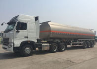 Árbol del camión de petrolero del combustible del remolque del diesel de la capacidad grande semi tri 50 - 80 toneladas