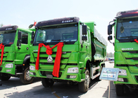 Camión volquete 266 HP - camión volquete del volquete del material de construcción del anuncio publicitario de 420 HP