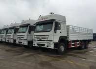 Vehículos de cargo económicos ligeros de las mercancías HOWO 25 toneladas de litera de 10Wheels LHD 290 HP dos