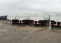 Vehículos de cargo económicos ligeros de las mercancías HOWO 25 toneladas de litera de 10Wheels LHD 290 HP dos