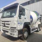 Euro blanco concreto II ZZ1257N3841W del camión 371HP del mezclador de HOWO SINOTRUK