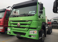 Vehículo del camión del verde del chasis SINOTRUK HOWO ZZ1257N4341W del camión del cargo de Dropside