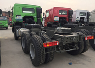 Vehículo del camión del verde del chasis SINOTRUK HOWO ZZ1257N4341W del camión del cargo de Dropside