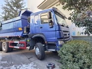 Conducción completaConsumo de combustible bajo 380HP Camión de retroceso HOWO azul RHD 6 × 6 10 ruedas