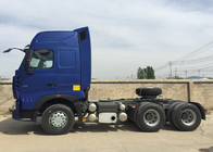 Camión diesel del tractor del remolque, semi tractor remolque para el aeropuerto del equipaje del cargo