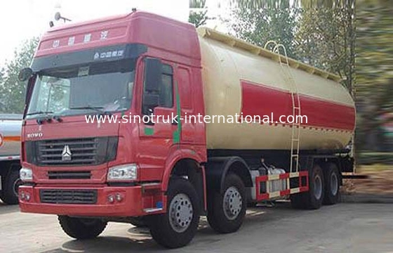 El vehículo de trueque a granel 371HP 12 del camión del tanque del cemento/del transporte del bulto seco rueda