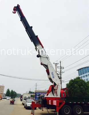 SINOTRUK Truck Mounted Knuckle Boom Cranes 25 Tons