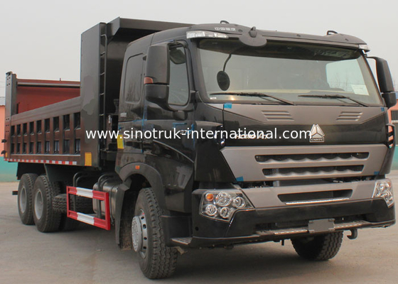 El camión volquete SINOTRUK HOWO A7 6X4 10 del volquete rueda 25-40tons para la construcción