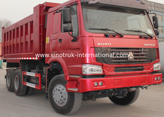 Mercancías ZZ3257N3647A de la carga 30tons del camión volquete SINOTRUK HOWO 6X4 371HP del volquete