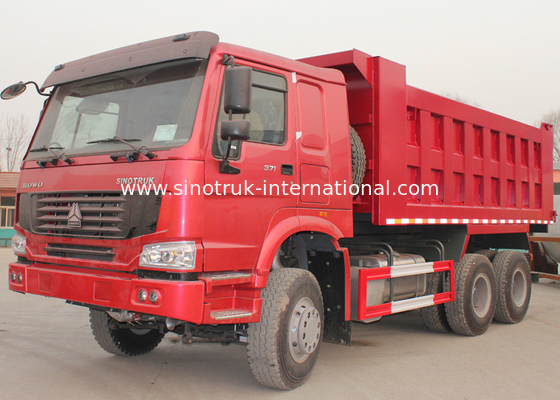 Mercancías ZZ3257N3647A de la carga 30tons del camión volquete SINOTRUK HOWO 6X4 371HP del volquete