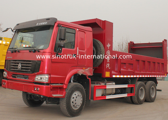 Mercancías ZZ3257N3647A de la carga 30tons del camión volquete SINOTRUK HOWO 6X4 371HP del volquete