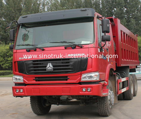Mercancías ZZ3257N3647A de la carga 30tons del camión volquete 6X4 10-25cbm del volquete de SINOTRUK HOWO