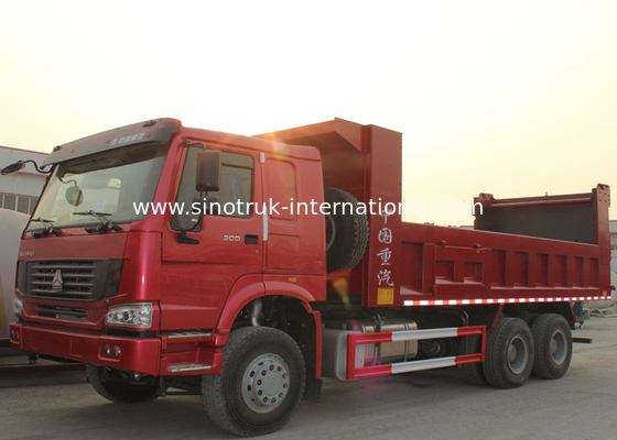 Mercancías ZZ3257N3647A de la carga 30tons del camión volquete 6X4 10-25cbm del volquete de SINOTRUK HOWO