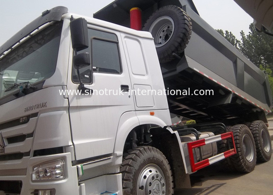 25-40 ruedas del camión volquete 371HP 6X4 10 del volquete de T