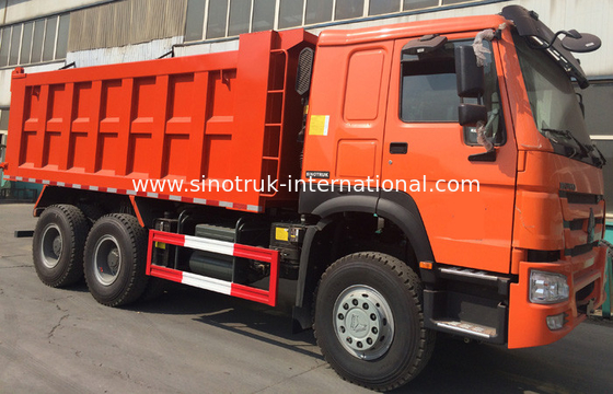 Camión volquete SINOTRUK HOWO 25tons 371HP 10wheels RHD 10-25CBM ZZ3257N3647A del volquete