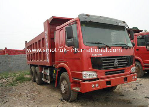Camión volquete SINOTRUK HOWO 371HP 6X4 LHD 25-40tons 10-25CBM ZZ3257N3447A1 del volquete