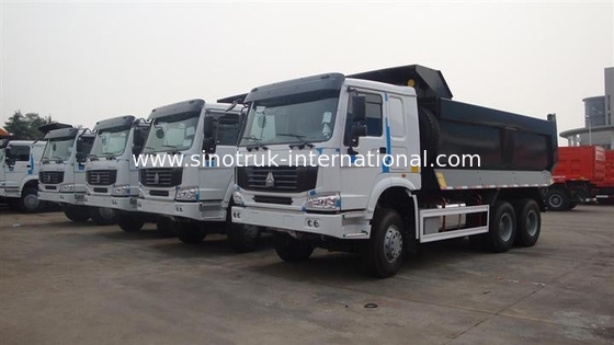 Camión volquete SINOTRUK HOWO 10wheels LHD 371HP 25tons 10-25CBM ZZ3257N3847A del volquete