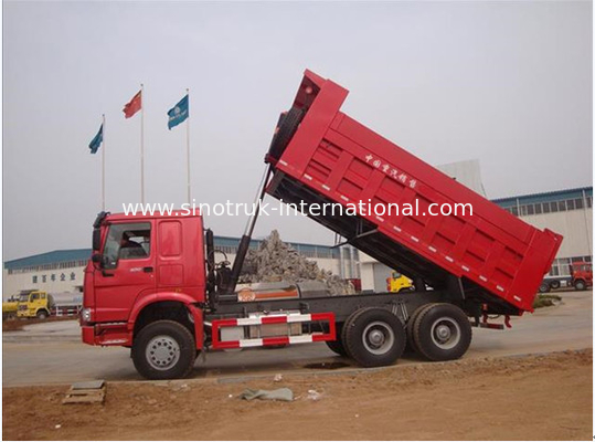 Camión volquete SINOTRUK HOWO 10wheels LHD 371HP 25tons 10-25CBM ZZ3257N3847A del volquete