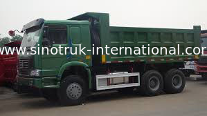 Camión volquete 336HP 6X4 LHD 25-40tons 10-25CBM ZZ3257N3447A1 del volquete de SINOTRUK HOWO