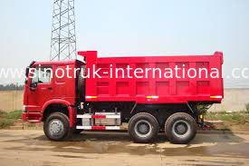 Camión volquete 336HP 6X4 LHD 25-40tons 10-25CBM ZZ3257N3447A1 del volquete de SINOTRUK HOWO