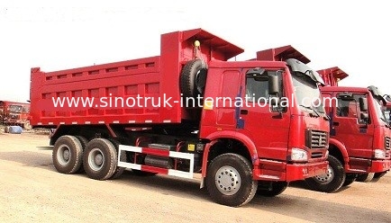 Camión volquete 290HP 10Wheels LHD 25-40tons 10-25CBM ZZ3257M2947A de SINOTRUK HOWO