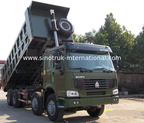 Camión volquete 371HP 12wheels LHD 31tons 20-30CBM ZZ3317N3267W de SINOTRUK HOWO