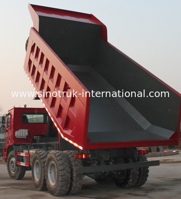 Camión volquete SINOTRUK HOWO 70 LHD minero 371HP 70tons ZZ5707S3640AJ del volquete