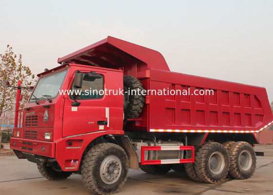 Camión volquete SINOTRUK HOWO 70 LHD minero 371HP 70tons ZZ5707S3640AJ del volquete