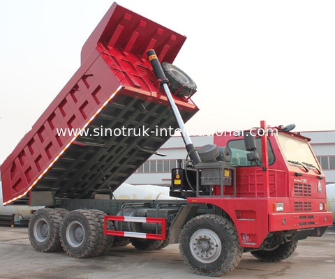 Camión volquete SINOTRUK HOWO 70 LHD minero 371HP 70tons ZZ5707S3640AJ del volquete