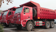 Altos camiones volquete de la mina de carbón de la capacidad de carga SINOTRUK 70 toneladas con el SGS