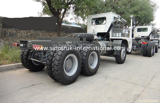 Camión volquete del volquete del motor de D12.42 420HP, camión volquete 6X4 de diez policías motorizados