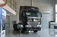 Remolque principal LHD 6X4 Euro2 336HP del camión con dos la litera ZZ4257N3247N1B