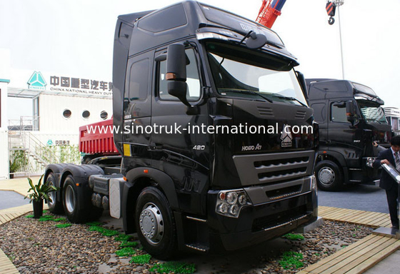 Camión internacional A7 RHD 6X4 Euro2 371HP del tractor