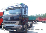camiones resistentes del tractor de 6X4 HOWO, 4 tractores electrónicos y camiones volquete del motor diesel de la inyección de carburante del movimiento