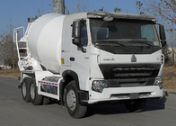 camión 9CBM, desgaste - mezclador resistente del mezclador concreto de 336HP 6X4 LHD A7 del camión del cemento del tanque