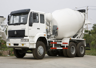 Camión de mezcla del hormigón preparado del cemento grande del remolque 290HP 6X4, SGS