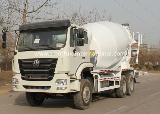 Camión Euro2 290HP 6X4 ZZ5255GJBM3846B1 de la bomba del mezclador concreto de SINOTRUK HOHAN